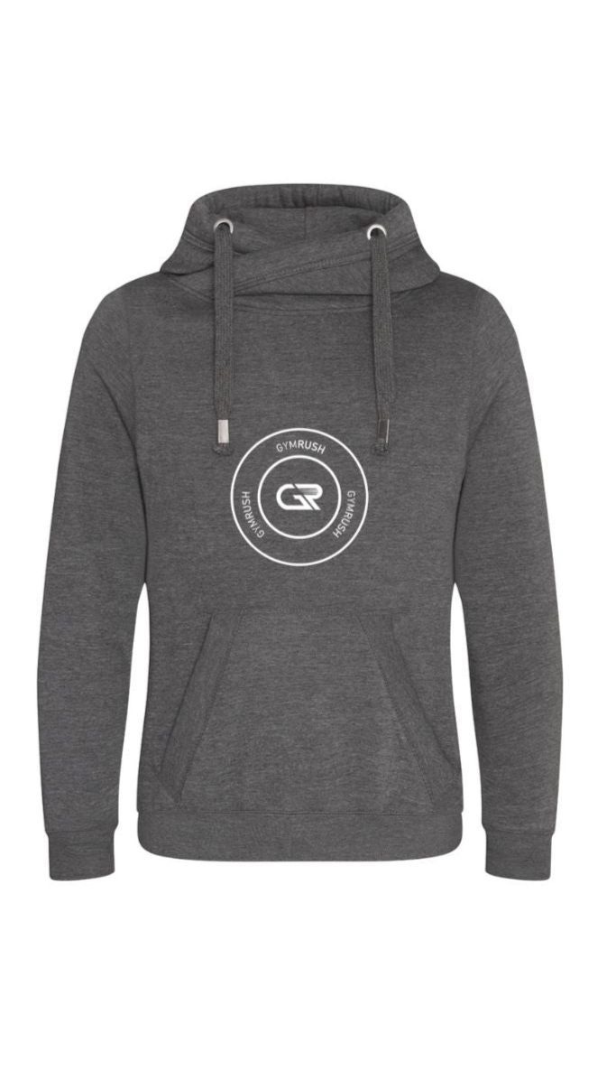 Cross Neck Hoodie