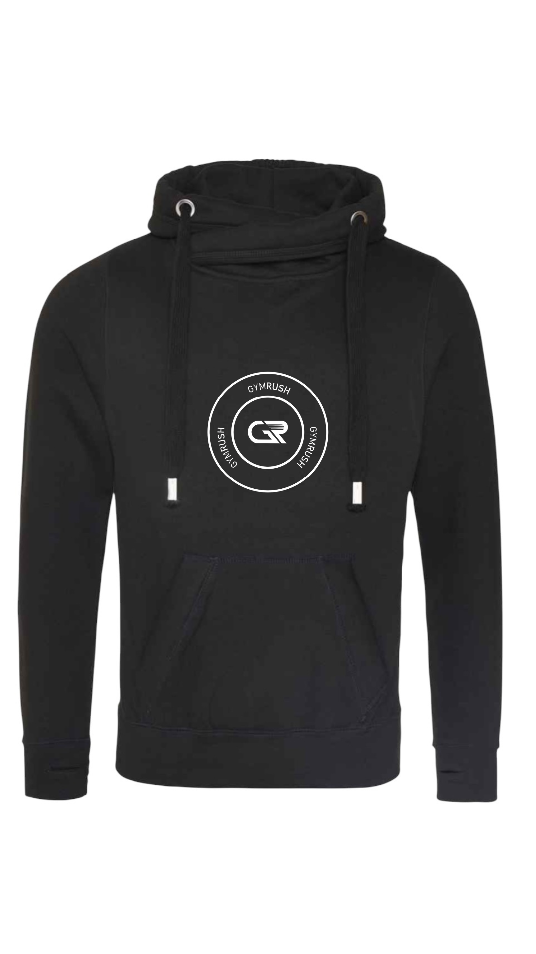 Cross Neck Hoodie