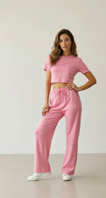 Load image into Gallery viewer, Wide leg joggers
