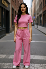 Load image into Gallery viewer, Wide leg joggers
